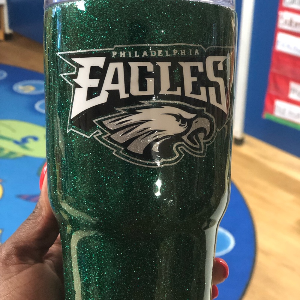 Glitter tumbler